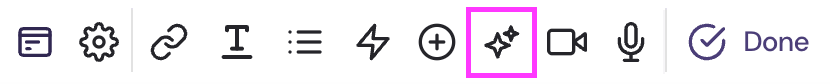 Guide Assist showing tooltip content editing options