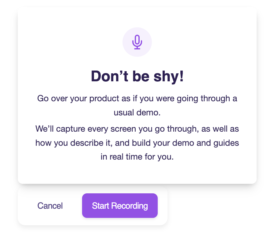 Story Capture in progress with active recording interface shown