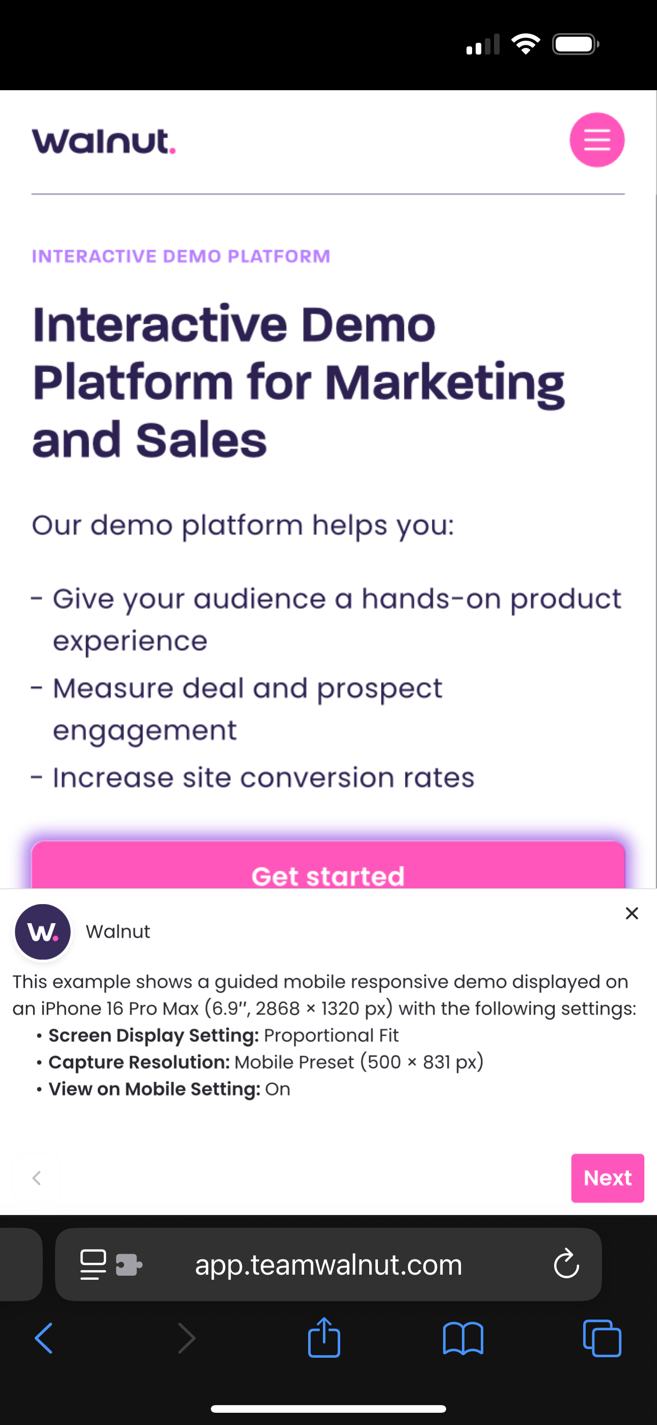 Thumbnail: mobile-responsive desktop layout (example 2)