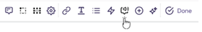 Text to Speech icon in Walnut guide editor