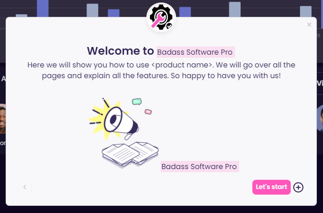 Screenshot showing a guide with an updated avatar in Walnut.