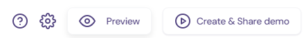 Preview button in Walnut Editor