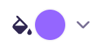 Background Color option in the element editor toolbar